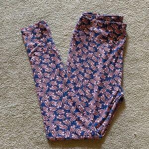 🔥BOGO🔥 Lularoe Leggings TC Ballerina Dance Pointe Shoes